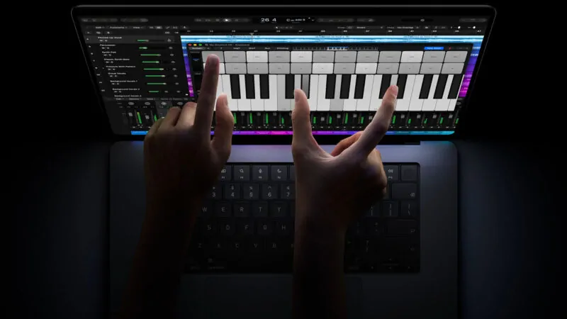Nouveau macbook pro oled avec écran tactile chez apple