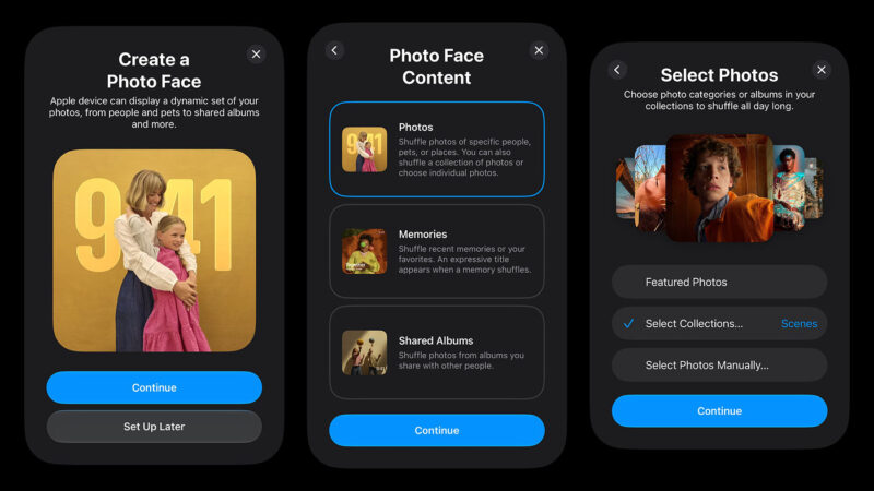 Apple dévoile un cadran photo pour son hub domotique