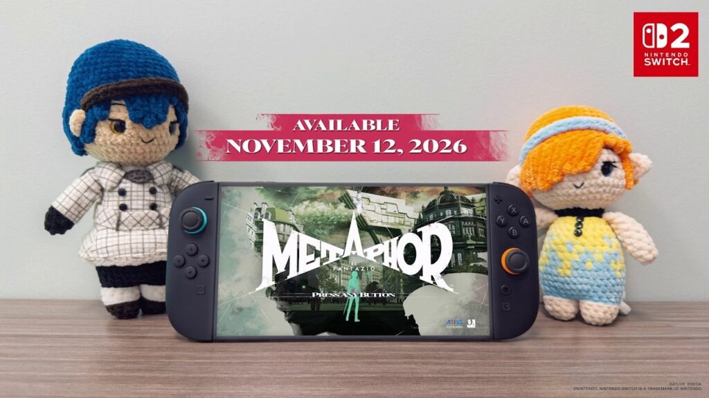 Metaphor refantazio dispose d'une démo jouable sur switch 2