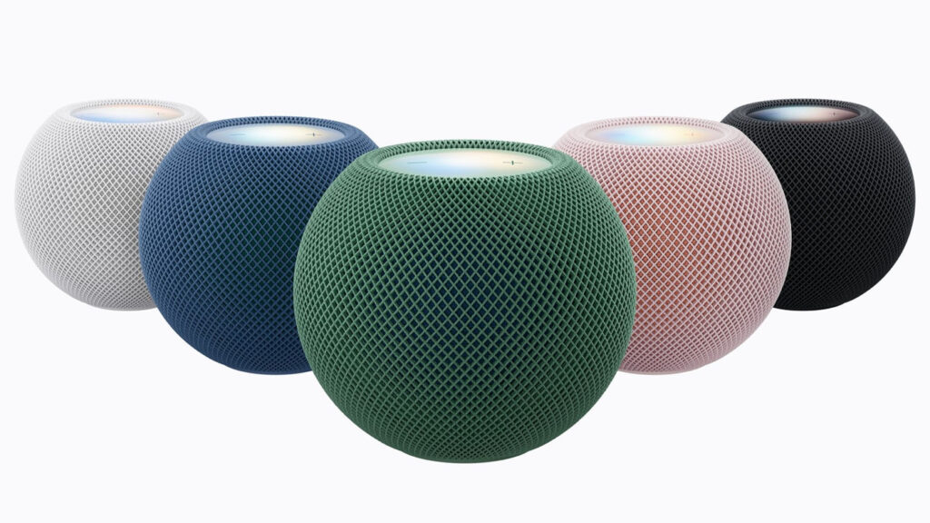 Apple présente le HomePod mini 2 avec Siri AI et illumination sonore