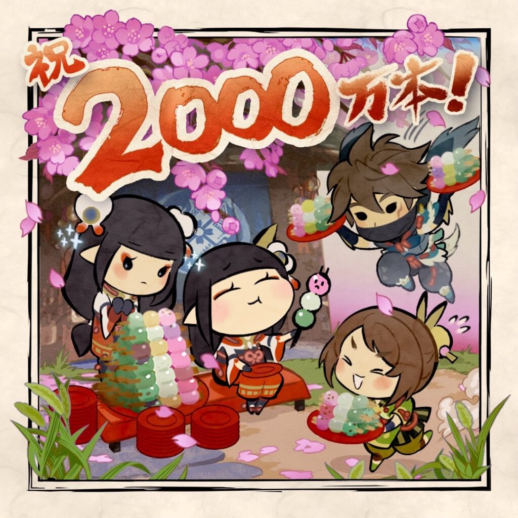 Monster hunter rise atteint les 20 millions de ventes