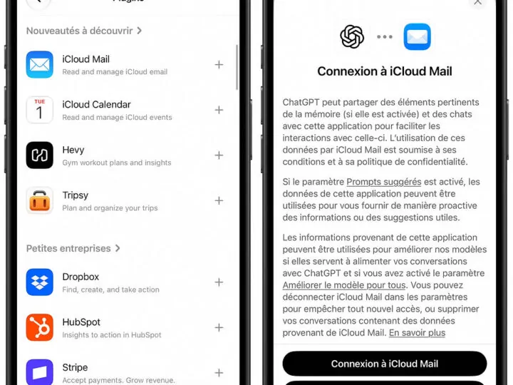 Openai lance des plugins pour connecter chatgpt à vos e-mails et calendrier icloud