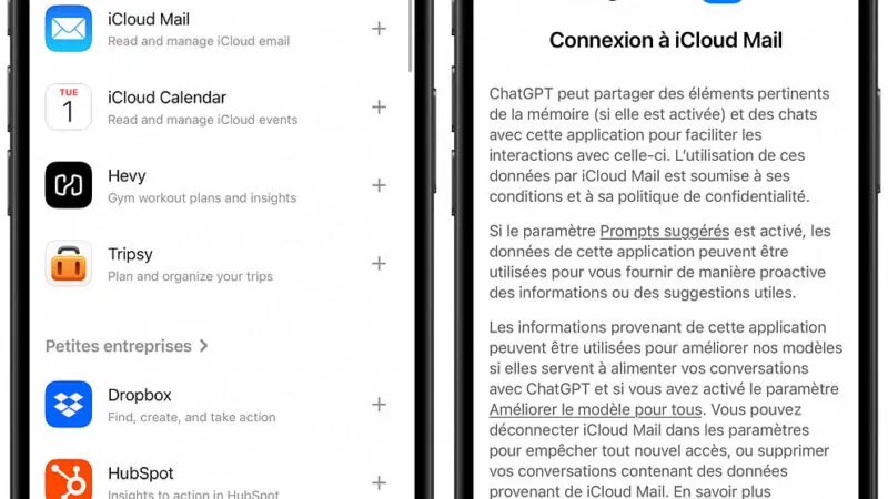 Openai lance des plugins pour connecter chatgpt à vos e-mails et calendrier icloud