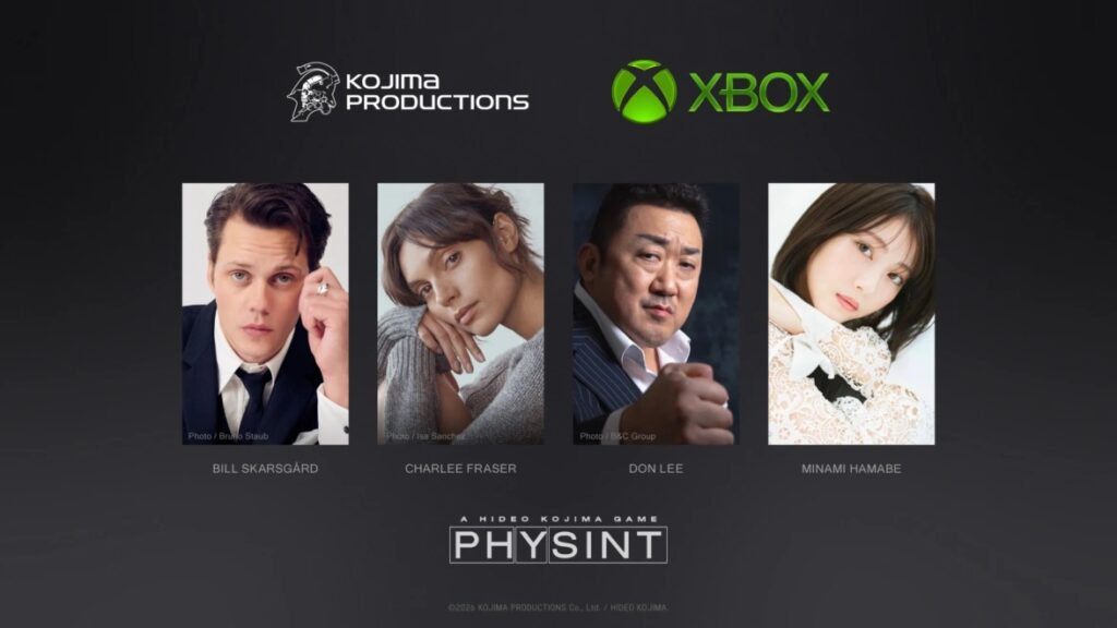Hideo kojima dévoile des détails sur physint