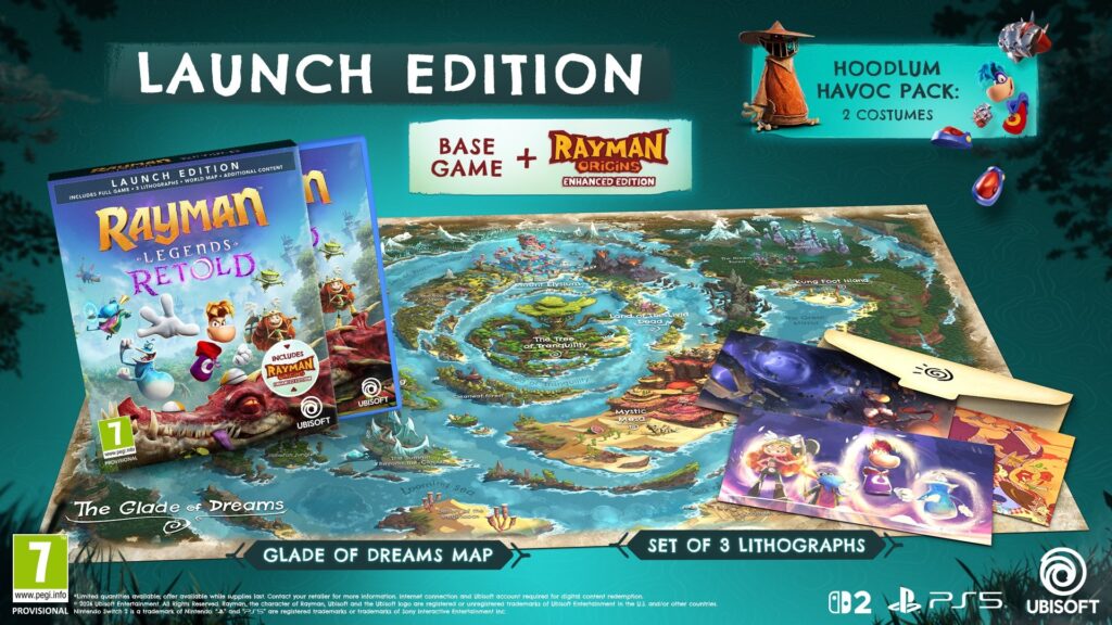 Rayman Legends Retold : édition spéciale à petit prix