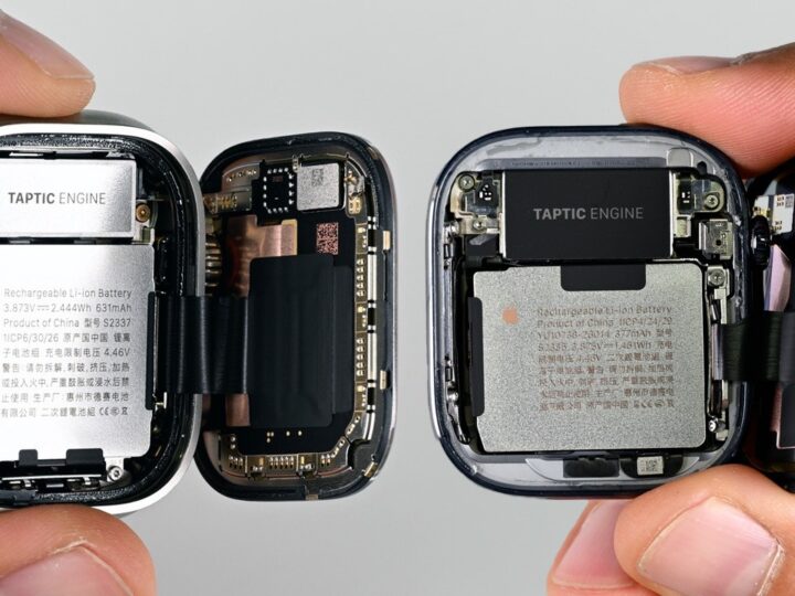 Réparation difficile des apple watch series 12 et ultra 4