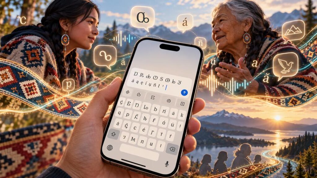 Apple intègre les langues autochtones dans iOS pour préserver la culture